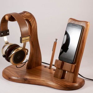 Suport pentru casti si telefon mobil, organizator desktop, , , ARTYNOS