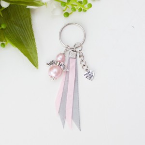 Breloc, ornament pentru geanta - Angelfish roz, , , ARTYNOS