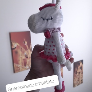 Balerina Rosie- jucarie crosetata manual - Artynos.ro