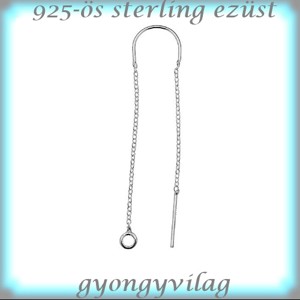 Accesorii pentru bijuterii din argint 925: inchizator pentru cercei, buton pentru cercei, lant pentru cercei EFK BFL 03, , , ARTYNOS