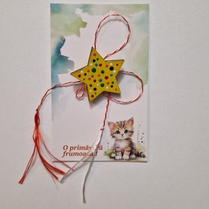 Martisor in forma de stea  - bijuterii - mărțișor - Artynos.ro