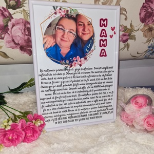 Tablou personalizat Mama sau persoana draga - casă & stil de viață - echipament pentru camera copiilor - tablouri de cameră pentru copii - Artynos.ro
