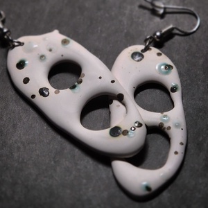 Cercei ECOS, Bijuterii, Cercei, Cercei din argint, Ceramica, ARTYNOS