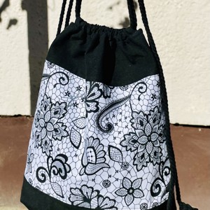 Rucsac cu model / geanta stil ingust, Geanta si husa, Rucsacuri, Genti de gimnastica, Cusatura, ARTYNOS