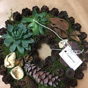 Coroana naturala, ornament funerar - Amintirile tale sunt eterne, , , ARTYNOS