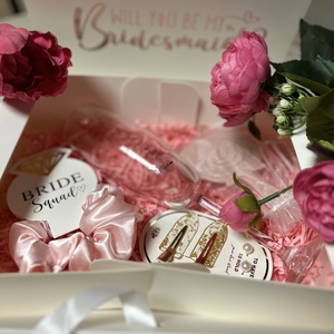Set personalizat pentru domnișoare de onoare  Bridesmaid - Artynos.ro