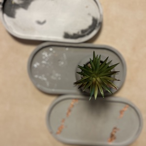 Tăvițe decorative din ipsos  - casă & stil de viață - accesorii pentru decorat casa - decorațiuni de masă și decorațiuni pentru rafturi  - boluri din ceramică, boluri decorative - Artynos.ro