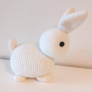 Iepurasul Marele Alb  - jucării și echipamente pentru copii - plușuri - iepure de pluș - Artynos.ro