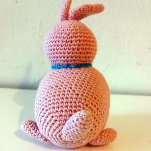 Iepurasul Roz de Paste  - jucării și echipamente pentru copii - plușuri - iepure de pluș - Artynos.ro