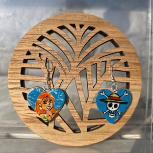 Cercei One Piece - Lut polimer - bijuterii - cercei - cercei cu figurine - Artynos.ro