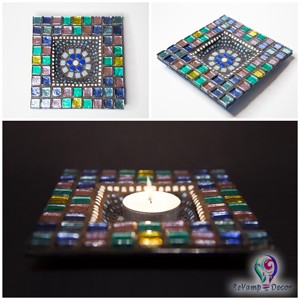 Lumanare mozaic din sticla sau sapuniera "glitter", , , Greutate 0,350 kg
Dimensiuni 14 × 14 cm
Disponibil in persoana: Budapest XIV. district

O decoratiu..., ARTYNOS