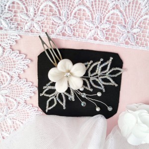 Supă de perle, accesorii florale pentru păr -  - Artynos.ro