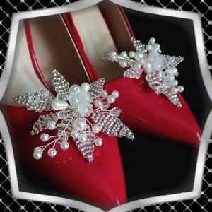 Nunta, mireasa, decoratiuni casual pentru pantofi, clip pentru pantofi ES-CK19, , , *ES-CK19

Ornament de pantof placat cu argint, margele de ceara, margele de porridge, floare acrili..., ARTYNOS
