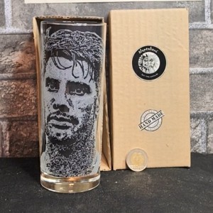 Portretul lui Szoboszlai � Pahar de sticla gravat manual , , , ARTYNOS