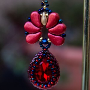CreaBead Design cercei eleganti cu cristal setat, , , ARTYNOS