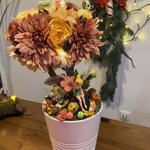  Decorațiuni de masă cu zâne Disney de primăvară  - casă & stil de viață - decorațiuni de casă - accesorii florale - flori în ghiveci - Artynos.ro