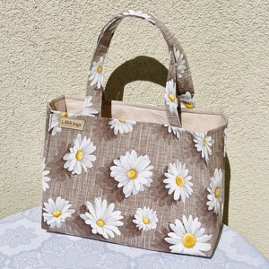 Geanta din panza cu model - Mintás vászon szatyor, Geanta si husa, Geanta pentru cumparaturi, Geanta shopper, geanta tote, geanta textila, Cusatura, Am realizat aceasta geanta practica din panza decorativa, ideala pentru cumparaturi, dar si convena..., ARTYNOS