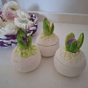 Lumanare bulb de zambila - bijuterii - mărțișor - Artynos.ro