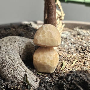 Hobbit 'shroom - arte vizuale și accesorii  - sculptură - statuie lemn - Artynos.ro