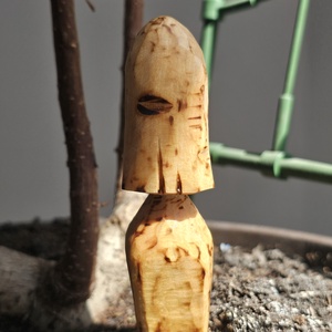 Ciupercă - arte vizuale și accesorii  - sculptură - statuie lemn - Artynos.ro