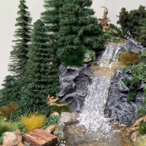 Diorama La cascada - casă & stil de viață - accesorii pentru decorat casa - decorațiuni de masă și decorațiuni pentru rafturi  - florării și grădini de sticle - Artynos.ro