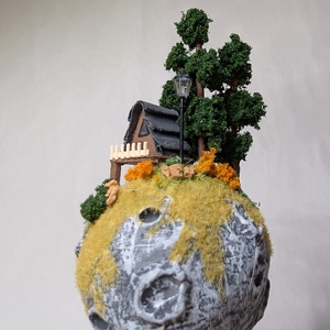 Diorama Pe luna - casă & stil de viață - accesorii pentru casă și grădină - clopote de vânt - Artynos.ro