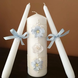 Egyedi esküvői szett... agyagvirágokkal díszítve  - accesorii nuntă - amintiri și cadouri de nuntă - cadou nuntă - pahar de nuntă, set de sticlă - Artynos.ro