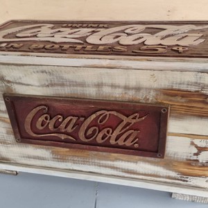  Coca Cola lada din lemn - casă & stil de viață - materiale de depozitare și sortare - ladă depozitare - Artynos.ro