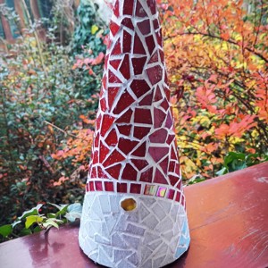 Mozaic Mos Craciun decor - decoratiuni de Craciun realizate manual pentru interior si exterior, Craciun, Cadouri de Mos Craciun, Cadouri de Mos Craciun, Mozaic, ARTYNOS