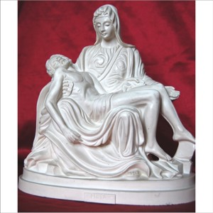 Pieta, Iisus coborat de pe cruce, A. Giannetti, Arte vizuale si accesorii , Sculptura, Sculptura din piatra, , ARTYNOS
