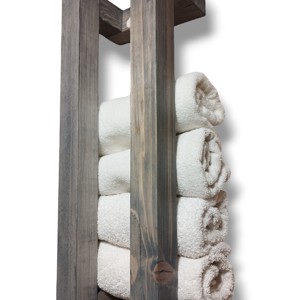 Suport prosop antracit - casă & stil de viață - accesorii de baie - suport organizator de baie - Artynos.ro