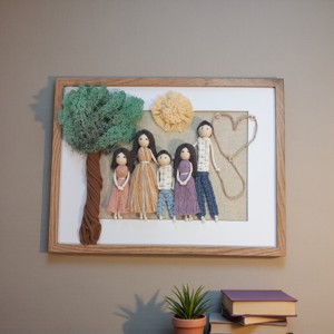 Tablou personalizabil din fire de macramé 3D cu licheni islandezi � un decor de perete unic, realizat manual, perfect ca cadou - casă & stil de viață - decorațiuni de casă - decorațiuni de pereți - decor de pereți, macrame - Artynos.ro