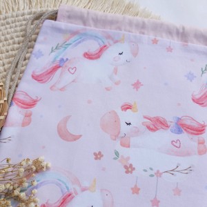 Geantă de sport Ovis, unicorn, roz, LuannaBaby - jucării și echipamente pentru copii - saci și seturi pentru copii - saci de gimnastică pentru copii - Artynos.ro