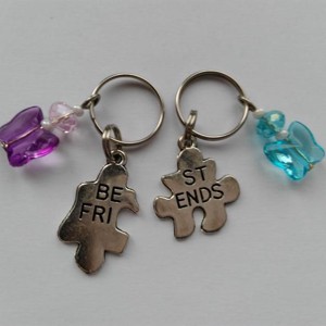 Set decoratiuni pentru pungi Best Friends - fluture, , , ARTYNOS