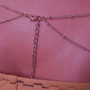 Golden hip chain with one stone  - bijuterii - coliere - coliere lungi - Artynos.ro
