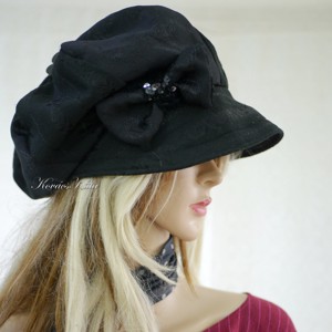 LOLI-SAPI - palarie veche din brocart, palarie din matase, Imbracaminte si moda, Esarfe, palarii, fularuri, Caciula, Cusatura, ARTYNOS