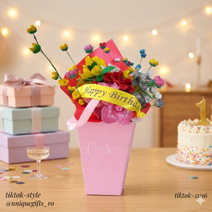 Flori glitter - Artynos.ro