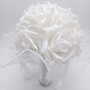 Buchet de Mireasa Artynos – Eleganta Clasica si Puritate, Accesorii nunta, Accesorii de nunta, Voal mirese, , Un accesoriu de poveste conceput pentru a completa perfect ziua ta speciala. Realizat dintr-un aran..., ARTYNOS