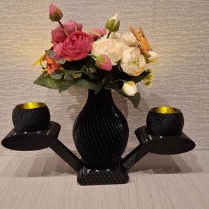 Suport de lumanari cu vaza , Casă & Stil de viață, Accesorii pentru decorat casa, Suport de flori, Vaze, Altele, ARTYNOS