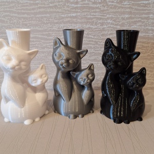Vaza Love cats, Casă & Stil de viață, Accesorii pentru decorat casa, Suport de flori, Vaze, Produse fabricate din materiale reciclate, ARTYNOS