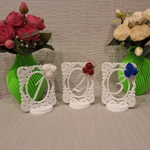 Carduri cu numere nunta - accesorii nuntă - invitații și felicitări de nuntă - carduri de așezare nuntă  - Artynos.ro