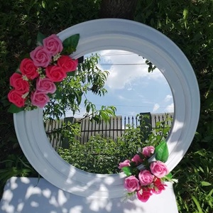 Oglinda Gătit Mireasă  - accesorii nuntă - buchet mireasă  - Artynos.ro
