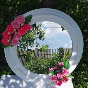 Oglinda Gătit Mireasă  - accesorii nuntă - buchet mireasă  - Artynos.ro