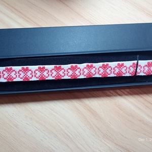 Colier / panglica pentru gat, Bijuterii, Coliere, Coliere brodate, Cusatura, ARTYNOS