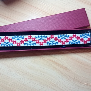 Colier / panglica pentru gat , Bijuterii, Coliere, Coliere brodate, Cusatura, ARTYNOS