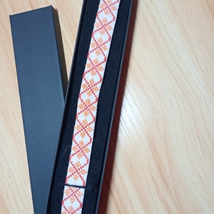 Colier / panglica pentru gat , Bijuterii, Coliere, Coliere brodate, Cusatura, ARTYNOS