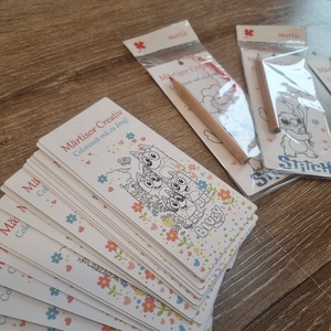 Martisoare creative � coloreaza-ma cu drag!, Bijuterii, Martisor, Fotografie, grafica, desen, ilustratie, ARTYNOS