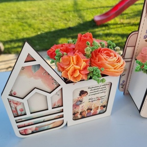 Aranjament floral Creion pentru educatoare sau învățătoare - casă & stil de viață - decorațiuni de casă - accesorii florale - cutii cu flori - Artynos.ro