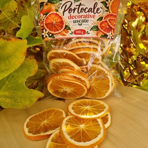 Felii de Portocale Uscate Premium, Deshidratate Uniform, pentru Decoratiuni si Aranjamente, Craciun, Decoratiuni de Craciun de casa, Decoratiuni pentru usa de Craciun, , ARTYNOS