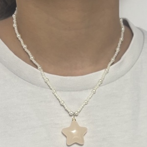 Colier steluta cu perle, Bijuterii, Coliere, Coliere cu pandative, Confectionarea bijuteriilor, ARTYNOS